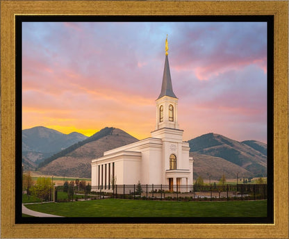 Star Valley Sunrise Gallery Wrap