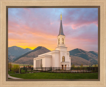 Star Valley Sunrise Gallery Wrap