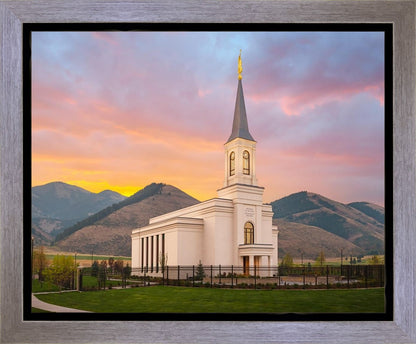 Star Valley Sunrise Gallery Wrap