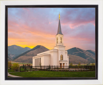 Star Valley Sunrise Gallery Wrap