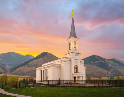 Star Valley Sunrise Gallery Wrap