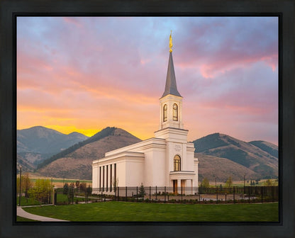 Star Valley Sunrise Gallery Wrap