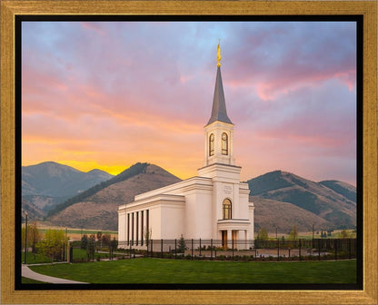 Star Valley Sunrise Gallery Wrap