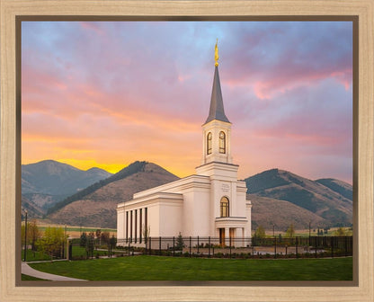 Star Valley Sunrise Gallery Wrap