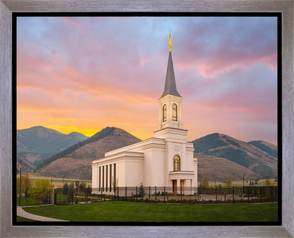 Star Valley Sunrise Gallery Wrap