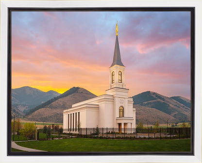 Star Valley Sunrise Gallery Wrap