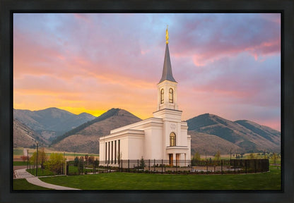 Star Valley Sunrise Gallery Wrap