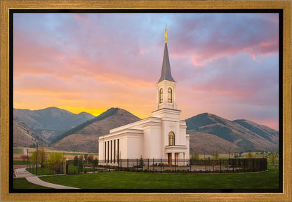 Star Valley Sunrise Gallery Wrap