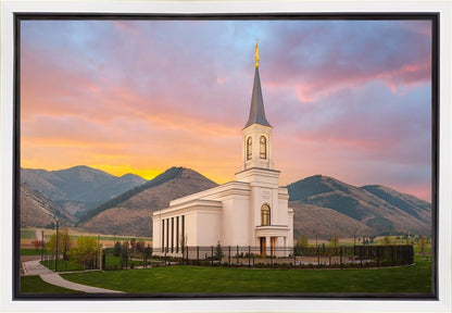 Star Valley Sunrise Gallery Wrap