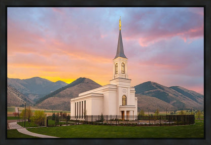 Star Valley Sunrise Gallery Wrap