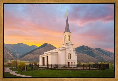 Star Valley Sunrise Gallery Wrap