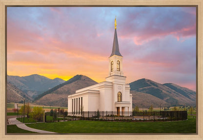 Star Valley Sunrise Gallery Wrap