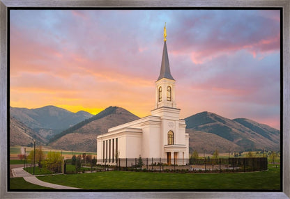 Star Valley Sunrise Gallery Wrap