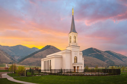 Star Valley Sunrise Gallery Wrap