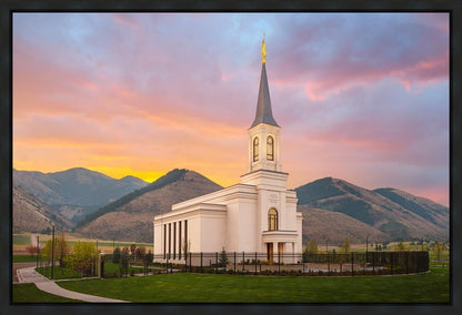 Star Valley Sunrise Gallery Wrap