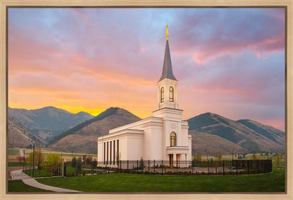 Star Valley Sunrise Gallery Wrap