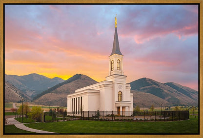 Star Valley Sunrise Gallery Wrap