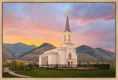 Star Valley Sunrise Gallery Wrap