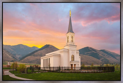 Star Valley Sunrise Gallery Wrap