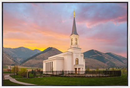 Star Valley Sunrise Gallery Wrap