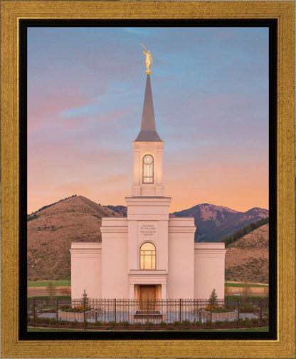 Star Valley Panoramic Gallery Wrap