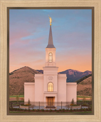 Star Valley Panoramic Gallery Wrap