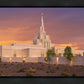Phoenix Temple Sunset