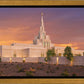 Phoenix Temple Sunset