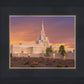 Phoenix Temple Sunset