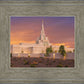 Phoenix Temple Sunset