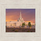 Phoenix Temple Sunset