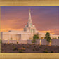 Phoenix Temple Sunset