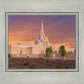 Phoenix Temple Sunset