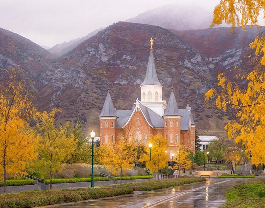 Provo CC Fall Morning Gallery Wrap