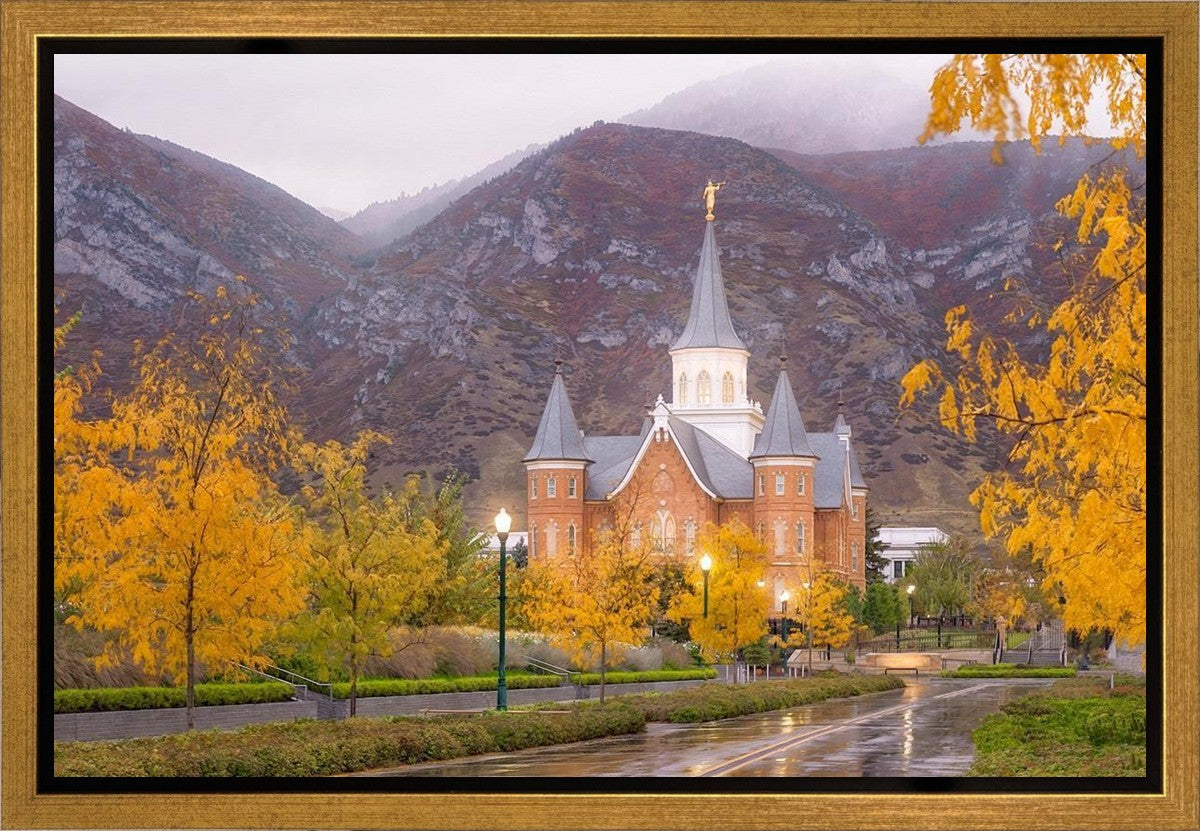 Provo CC Fall Morning Gallery Wrap
