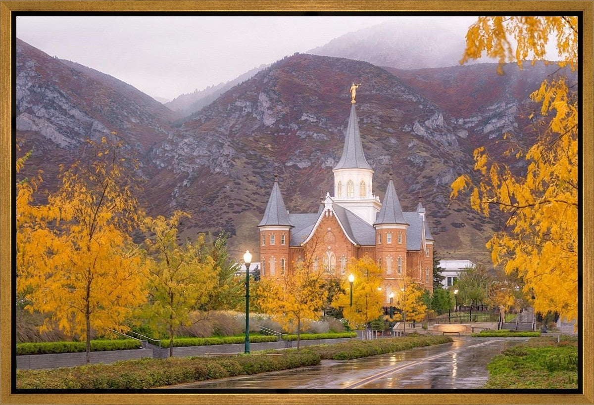 Provo CC Fall Morning Gallery Wrap