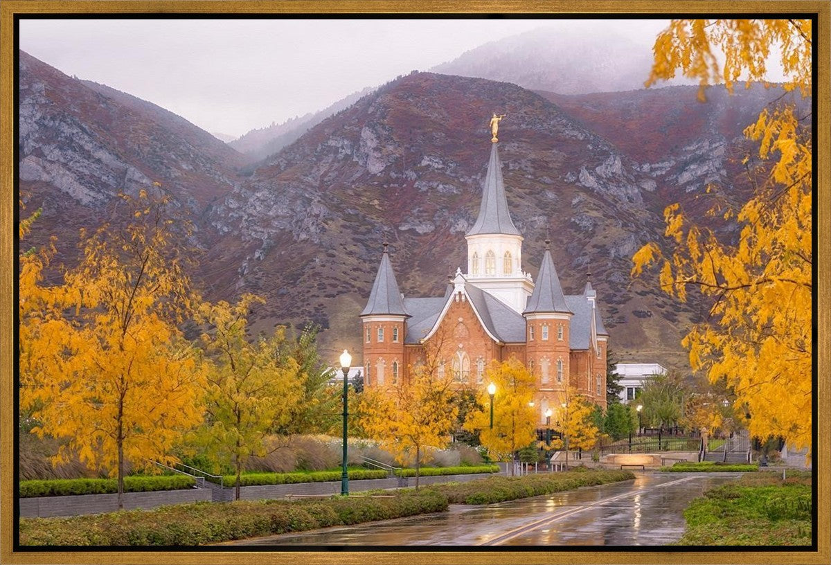 Provo CC Fall Morning Gallery Wrap