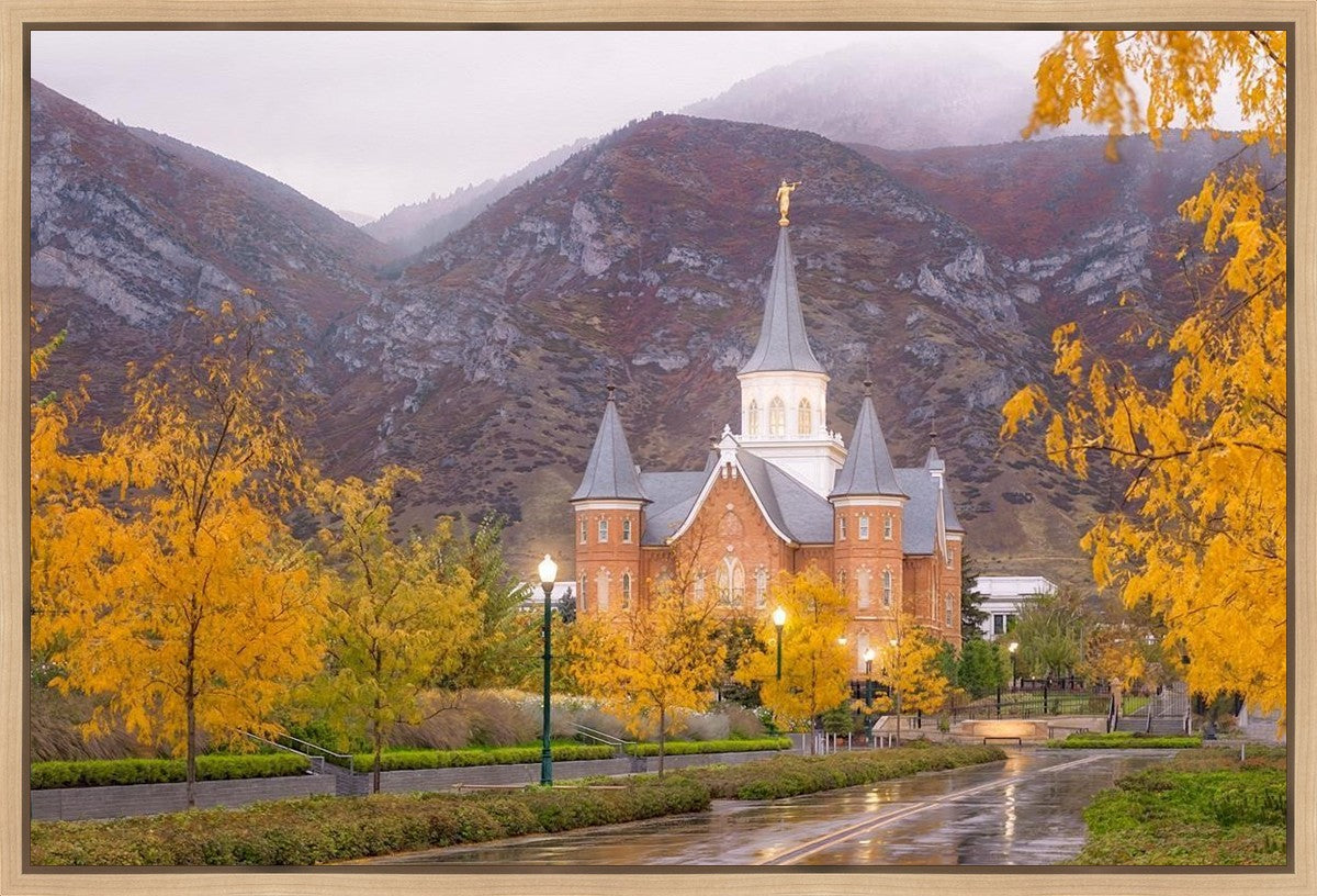 Provo CC Fall Morning Gallery Wrap
