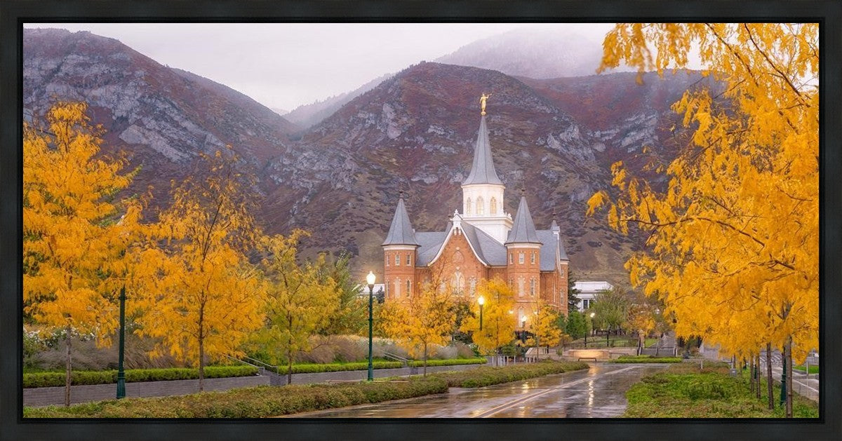 Provo CC Fall Morning Gallery Wrap