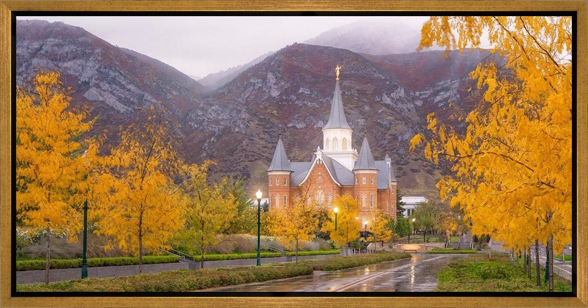 Provo CC Fall Morning Gallery Wrap