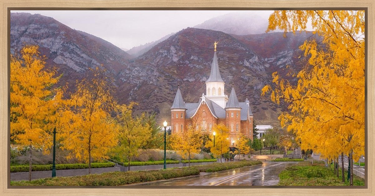 Provo CC Fall Morning Gallery Wrap