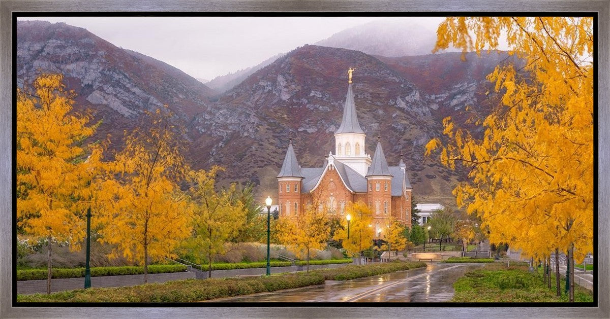 Provo CC Fall Morning Gallery Wrap