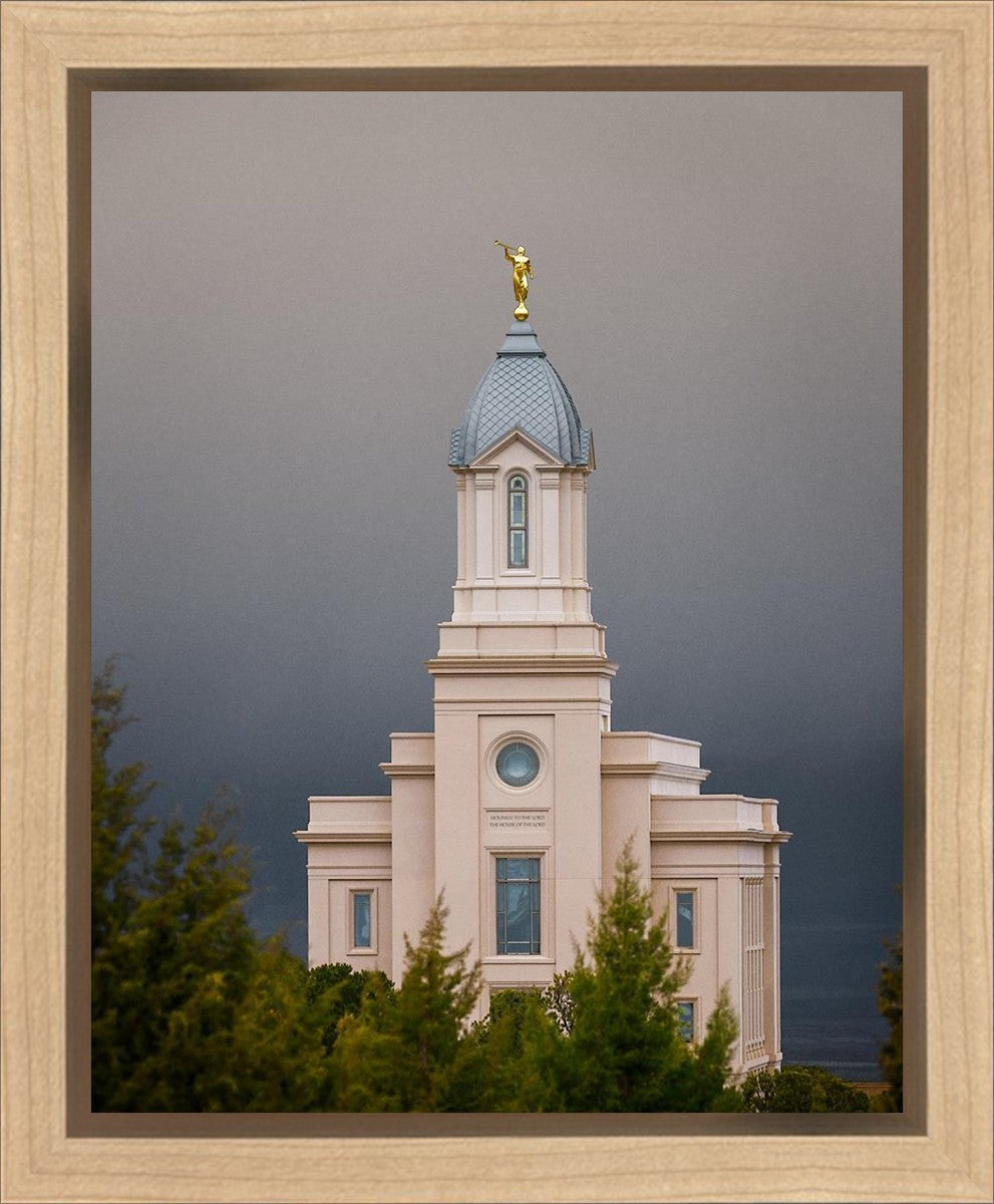 Cedar City Storm Clouds Gallery Wrap