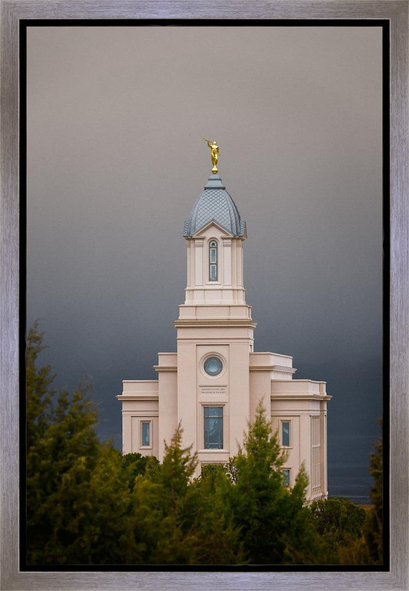 Cedar City Storm Clouds Gallery Wrap