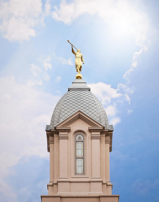 Cedar City Temple Spire Gallery Wrap