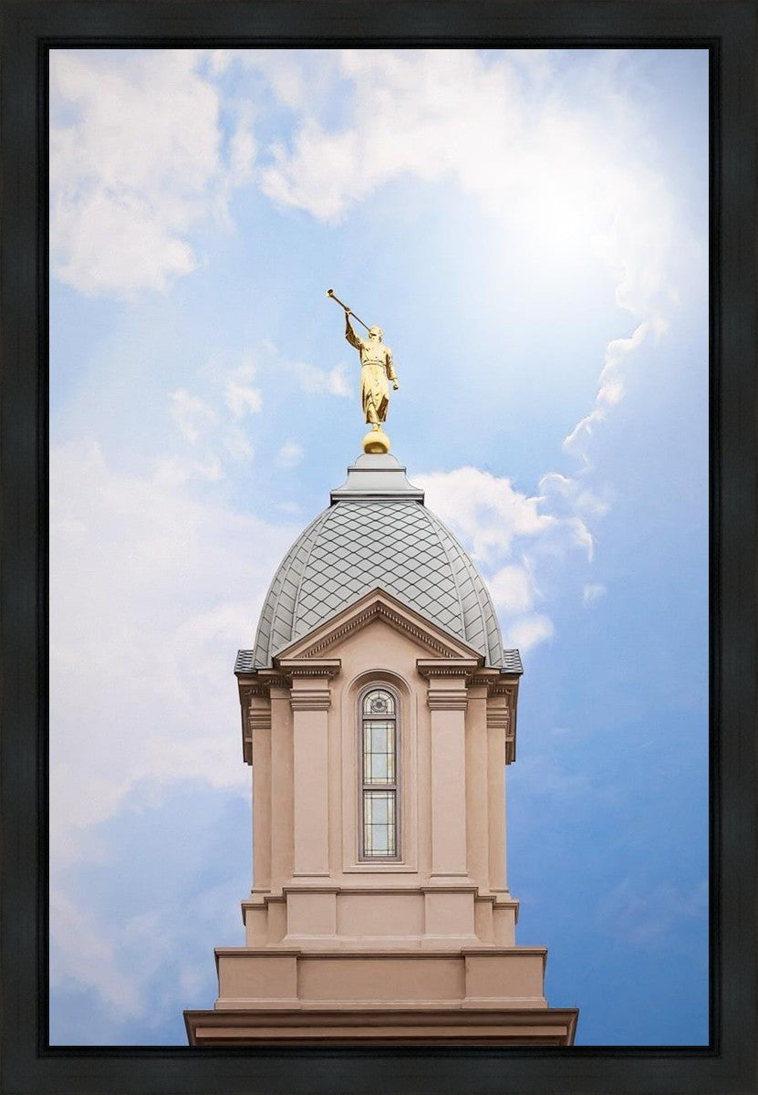 Cedar City Temple Spire Gallery Wrap