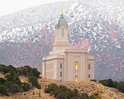 Cedar City Hillside Gallery Wrap