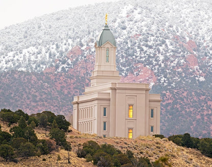 Cedar City Hillside Gallery Wrap