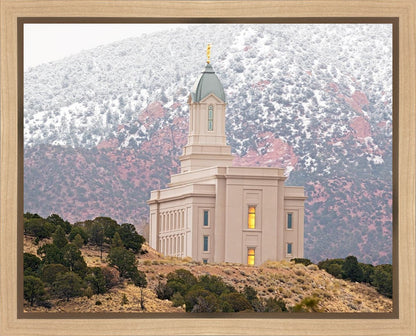 Cedar City Hillside Gallery Wrap