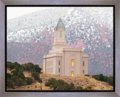 Cedar City Hillside Gallery Wrap